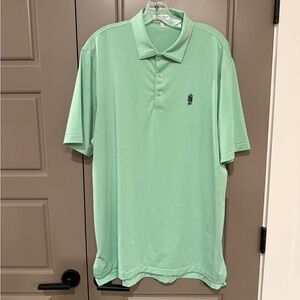 Peter Millar Summer Comfort Green Golf Polo Shirt